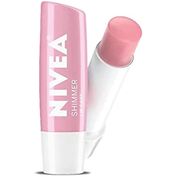Nivea A KISS OF SHIMMER RADIANT LIP CARE SPF 10, 0.17-OUNCE STICKS (PACK OF 3) - Image 4